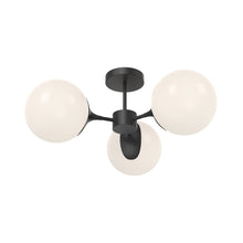 Load image into Gallery viewer, Nouveau Semi Flush Mount Ceiling Light in Detail.
