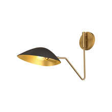 Load image into Gallery viewer, Oscar Adjustable Wall Light in Matte Black (1-Light).