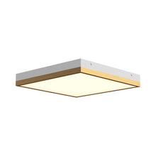 Load image into Gallery viewer, Sydney LED Flush Mount Ceiling Light in Aged Gold/White (Large).