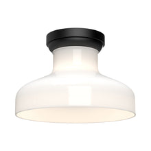 Load image into Gallery viewer, Westlake Flush Mount Ceiling Light in Matte Black.