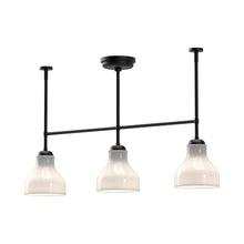 Load image into Gallery viewer, Westlake Linear Pendant Light in Matte Black.