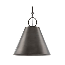 Load image into Gallery viewer, Altamont Pendant Light in Metal/19-Inch/Historic Nickel.