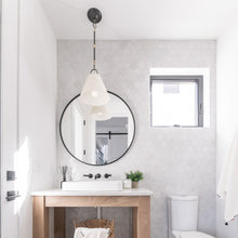Load image into Gallery viewer, Altamont Pendant Light in bathroom.