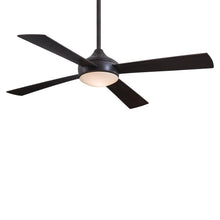Load image into Gallery viewer, Aluma Ceiling Fan in Oil Rubbed Bronze / Tinted Opal/LED.