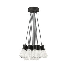 Load image into Gallery viewer, Alva 11-Light LED Pendant Light in Black.