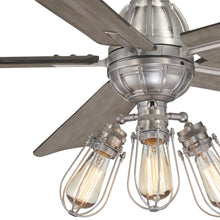 Load image into Gallery viewer, Alva LED Ceiling Fan in Detail.