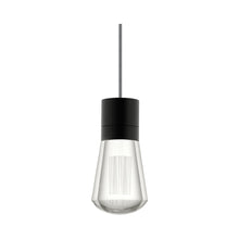 Load image into Gallery viewer, Alva LED Pendant Light in Black/White/Black.