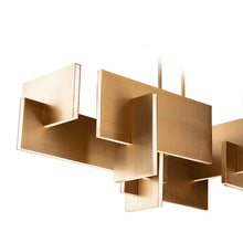 Load image into Gallery viewer, Amari Linear LED Pendant Light in Detail.