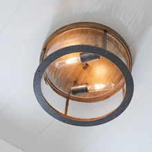 Load image into Gallery viewer, Angelo Flush Mount Ceiling Light in Detail.