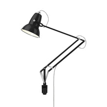 Load image into Gallery viewer, Original 1227 Desk Lamp in Gloss Jet Black/Chrome (Large/Wall Bracket).
