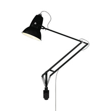 Load image into Gallery viewer, Original 1227 Desk Lamp in Satin Jet Black/Chrome (Large/Wall Bracket).