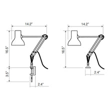 Load image into Gallery viewer, Type 75 Desk Lamp - line drawing.