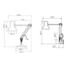 Load image into Gallery viewer, Type 75 Desk Lamp - line drawing.