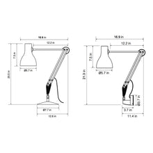 Load image into Gallery viewer, Type 75 Desk Lamp - line drawing.