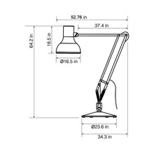 Load image into Gallery viewer, Type 75 Floor Lamp - line drawing.