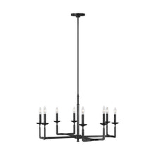 Load image into Gallery viewer, Ansley Chandelier in Grey.