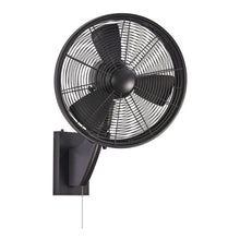 Load image into Gallery viewer, Anywhere Oscillating Fan in Matte Black / Black.