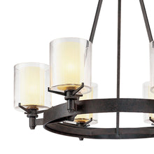 Load image into Gallery viewer, Arcadia Chandelier in Detail.