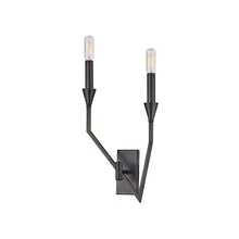 Load image into Gallery viewer, Archie Wall Light in Left/Old Bronze.