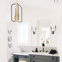 Load image into Gallery viewer, Archie Wall Light in bathroom.