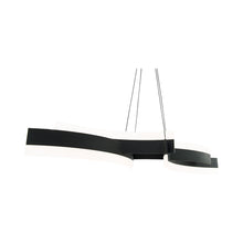 Load image into Gallery viewer, Arcs LED Pendant Light in Black.