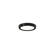 Load image into Gallery viewer, Argo LED Flush Mount Ceiling Light in Black.