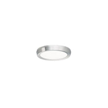 Load image into Gallery viewer, Argo LED Flush Mount Ceiling Light in Small/2700K/Brushed Nickel.