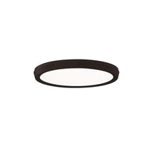 Load image into Gallery viewer, Argo LED Flush Mount Ceiling Light in Medium/2700K/Black.