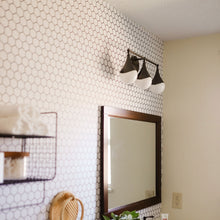 Load image into Gallery viewer, Ariana LED Bath Vanity Light in bathroom.