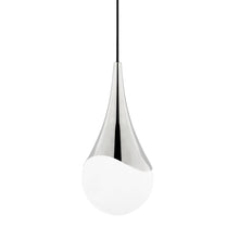Load image into Gallery viewer, Ariana Pendant Light in Polished Nickel/Small.