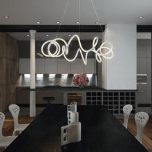 Load image into Gallery viewer, Alexander LED Chandelier in dining room.