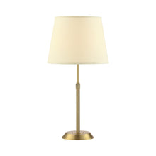 Load image into Gallery viewer, Attendorn Table Lamp in Satin Brass.