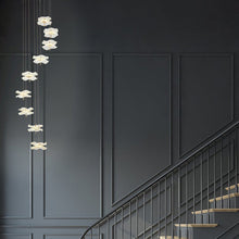 Load image into Gallery viewer, Butterfly LED Multi Light Pendant Light in living room.