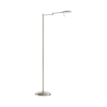 Load image into Gallery viewer, Dessau Turbo LED Floor Lamp in Satin Nickel (Single).