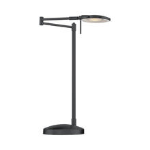 Load image into Gallery viewer, Dessau Turbo LED Table Lamp in Museum Black.
