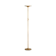 Load image into Gallery viewer, Leipzig LED Floor Lamp in Antique Brass.