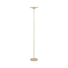 Load image into Gallery viewer, Leipzig LED Floor Lamp in Satin Brass.