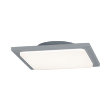 Load image into Gallery viewer, Trave Outdoor LED Patio Light in Titanium/Light Grey.