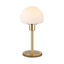 Load image into Gallery viewer, Wilhelm LED Table Lamp in Satin Brass.