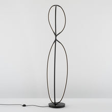 Load image into Gallery viewer, Arrival LED Floor Lamp in Black.