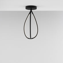 Load image into Gallery viewer, Arrival LED Semi Flush Mount Ceiling Light in Detail.