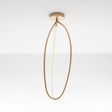 Load image into Gallery viewer, Arrival LED Semi Flush Mount Ceiling Light in Detail.