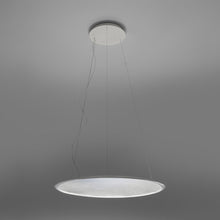 Load image into Gallery viewer, Discovery LED Suspension Light in Polished Aluminum.