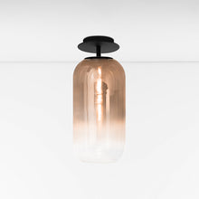 Load image into Gallery viewer, Gople Mini Semi-Flush Mount Ceiling Light - Black/Bronze / Small.
