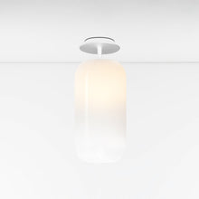 Load image into Gallery viewer, Gople Mini Semi-Flush Mount Ceiling Light - White/White / Small.