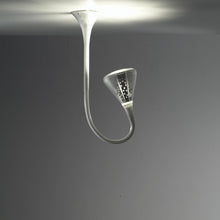Load image into Gallery viewer, Pipe LED Pendant Light in Detail.