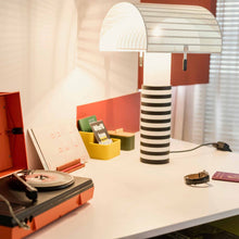 Load image into Gallery viewer, Shogun Table Lamp in office.