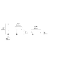 Load image into Gallery viewer, Tizio Classic Table Lamp - line drawing.