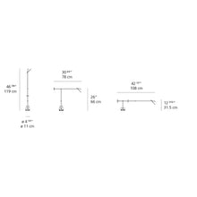 Load image into Gallery viewer, Tizio Classic Table Lamp - line drawing.