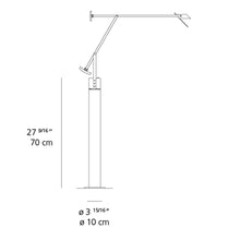 Load image into Gallery viewer, Tizio Floor Lamp - line drawing.